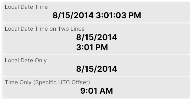 Datetime to String Output