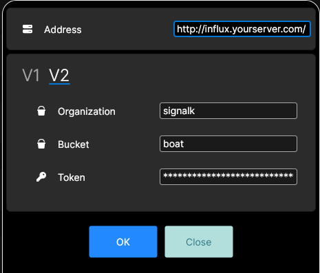 InfluxDB Setup