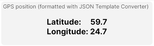 JSON Template Converter