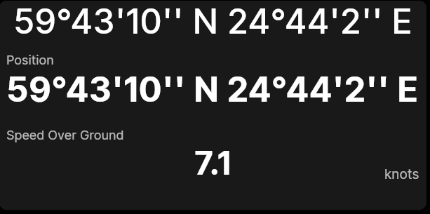 Label and TitleValue examples